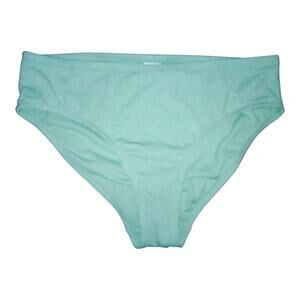 Women's Wild Fable‎ Glitter Green Swimsuit Bottom Size X New with Tags